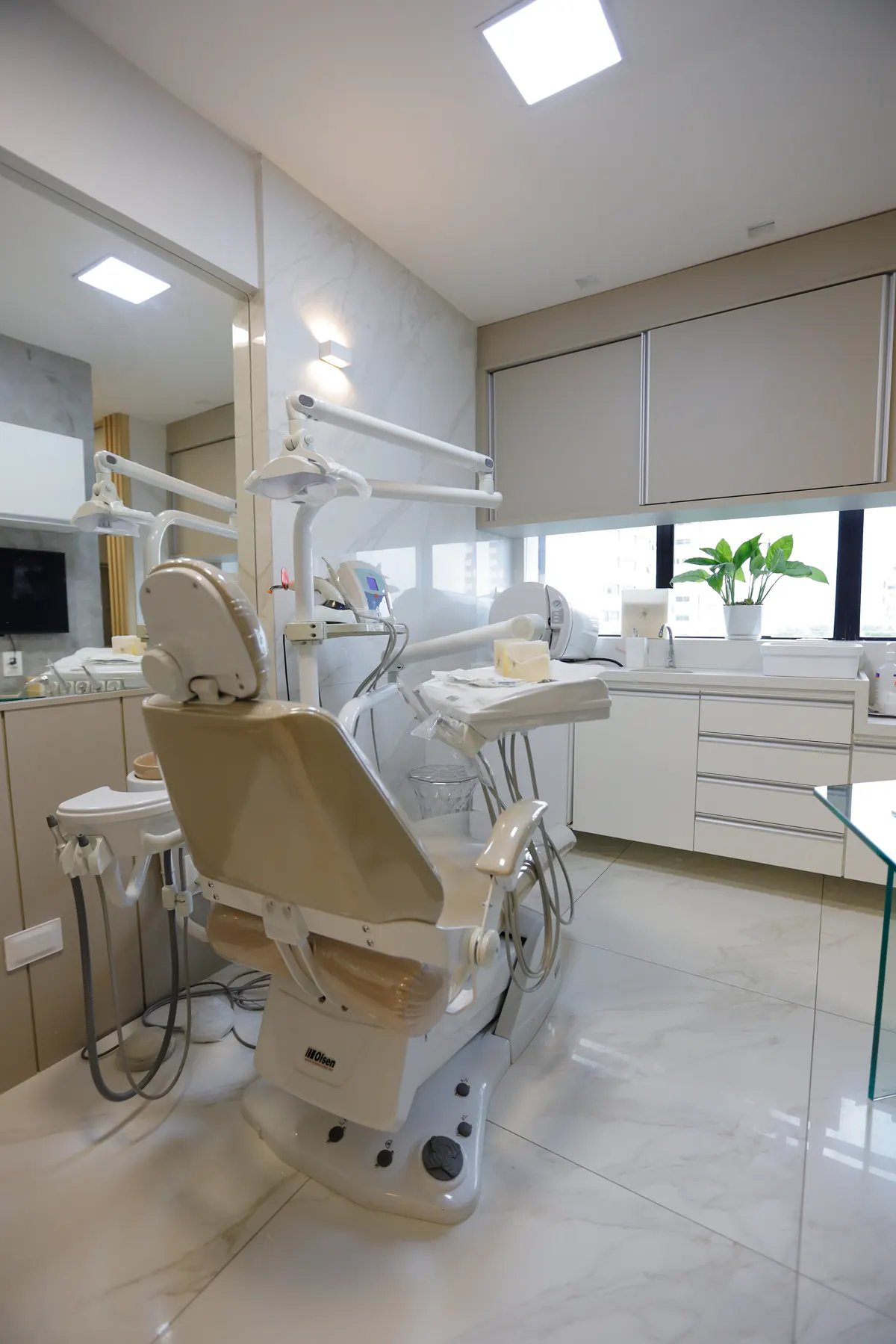 Sala de atendimento do consultório